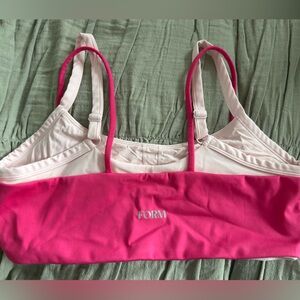 FORM by Sami Clarke layered sports bra